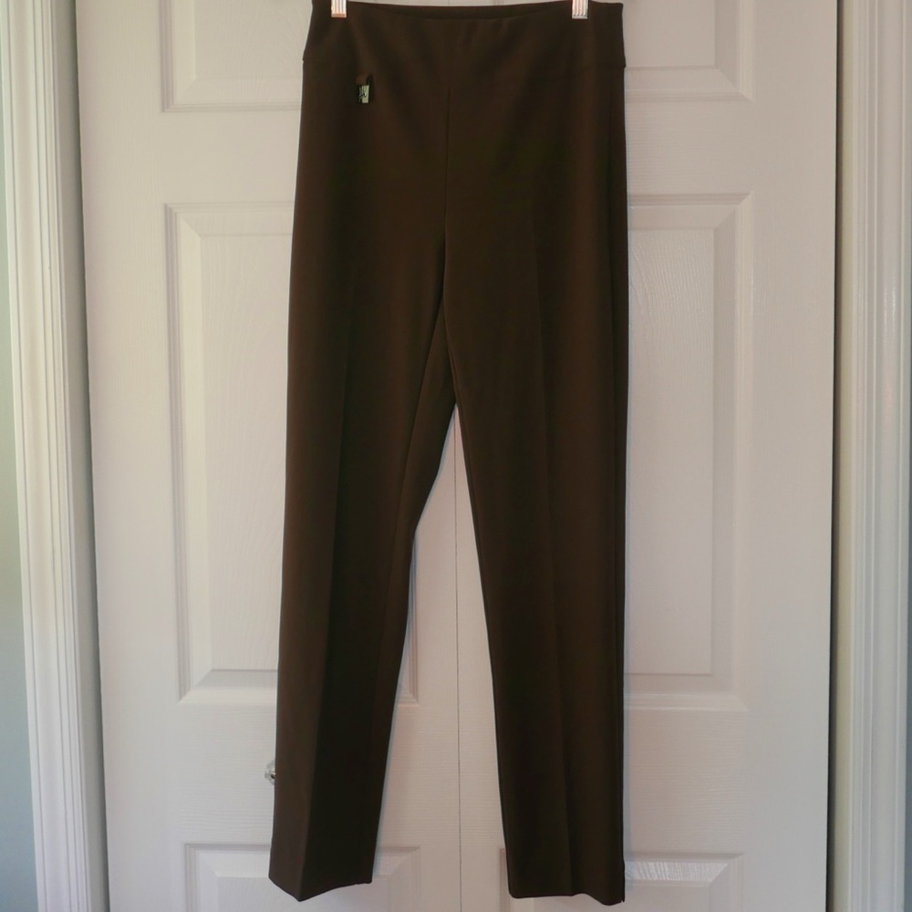 Joseph Ribkoff Brown Straight Leg Pants